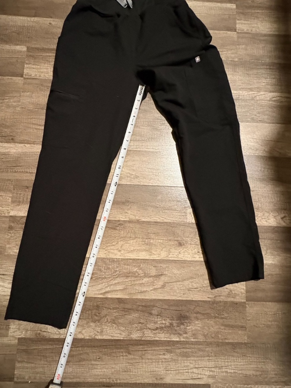 FIGS Black High Waisted Yola Skinny Scrub Pants Small Technical Collection - Picture 8 of 11